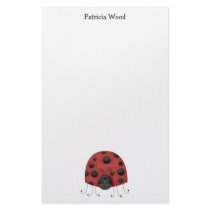 Buggin' You · Ladybug Stationery Paper
