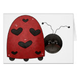 0 - Buggin' You too - country critters for the garden lover. A whimsical and smiling red ladybug with heart-shaped black dots. Created using artwork by Country Life Graphics.: Sizes  Available colors: 0