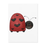 0 - Buggin' You too - country critters for the garden lover. A whimsical and smiling red ladybug with heart-shaped black dots. Created using artwork by Country Life Graphics.: Sizes  Available colors: 0