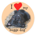 Buggs Dog Stickers-your picture or mine