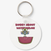 Buggy About Watermelon keychains by toddlersplace Buggy About Watermelon keychains