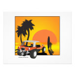 Buggy and Surfer Personalized Invites