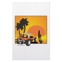Buggy and Surfer stationery