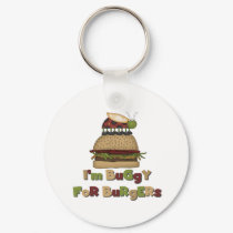 Buggy for Burgers keychains by toddlersplace Buggy for Burgers keychains
