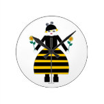 Buggy Martzkin Honey Bee Wall Clock wall clocks