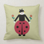Buggy Martzkin Ladybug American MoJo Pillows pillows