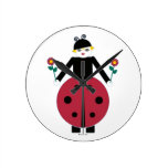 Buggy Martzkin Ladybug Wall Clock wall clocks