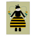 Buggy Martzkins Honey Bee Greeting Card cards