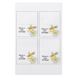 Buggy Placecards Flyer