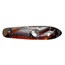 buggy toon brown block skateboards by 90volts buggy toon brown block skateboards
