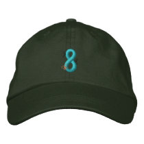 Bugs 8 embroidered baseball caps