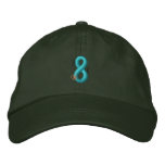 Bugs 8 embroidered baseball caps
