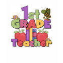 Bugs and Apples 1st Grade t-shirts