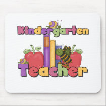 Bugs and Apples Kindergarten Teacher mousepads by school_teacher Bugs and Apples Kindergarten Teacher mousepads