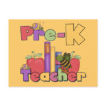 Bugs and Apples Pre-K Teacher Postcards