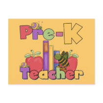 Bugs and Apples Pre-K Teacher Postcards