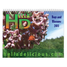 Bugs and Blossoms 2011 Calendar