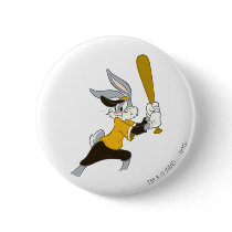 Bugs Bunney Batter's Up Pinback Button