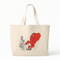 Bugs Bunny and Gossamer 2 Tote Bag