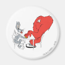 Bugs Bunny and Gossamer 2 Fridge Magnets