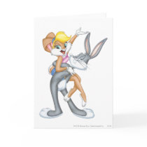 Bugs Bunny and Lola Bunny 2 Greeting Card