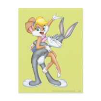 Bugs Bunny and Lola Bunny 2 Postcards