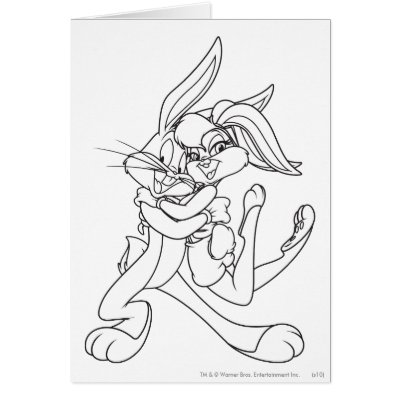 Bugs Bunny and Lola Bunny cards