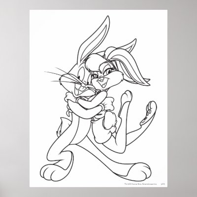 Bugs Bunny and Lola Bunny posters