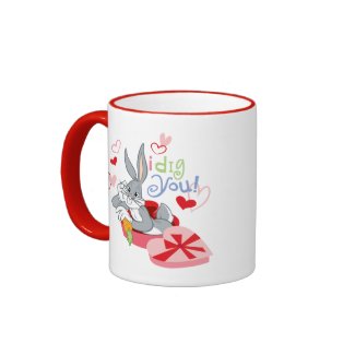 Bugs Bunny I Dig You! mug