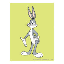 Bugs Bunny Standing 3 Postcard