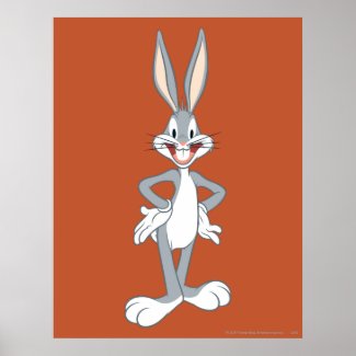 Bugs Bunny Standing Print