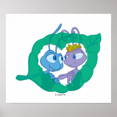 Bug's Life Flik And Princess Atta Disney posters