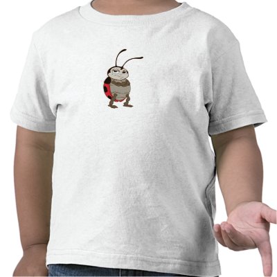 Bug's Life Francis male ladybug arms folded angry t-shirts