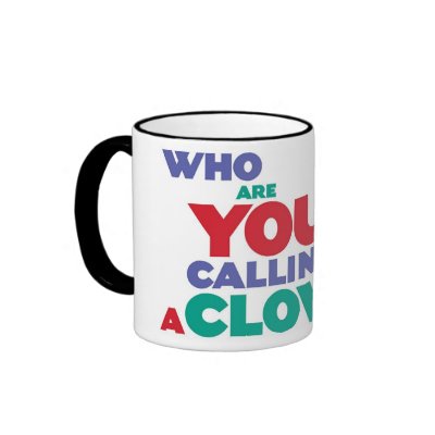 Bug's Life Francis "who are you calling a clown?" mugs