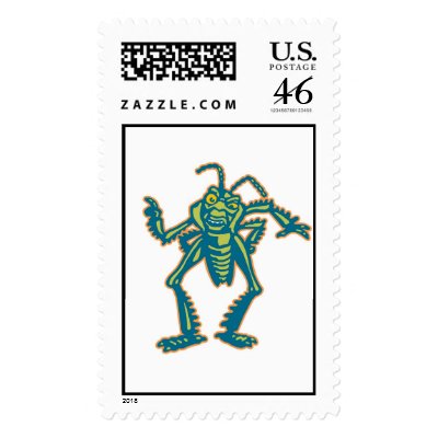 Bug's Life Hopper Disney stamps