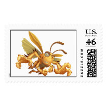 Bug's Life Hopper evil grasshopper flying grabbing Postage Stamps