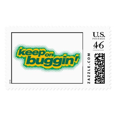 Bug's Life "Keep on Buggin" Disney stamps