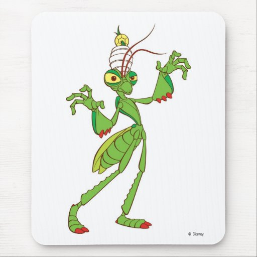 Bug's Life Manny praying mantis eveil scary turban Mouse Pad Zazzle