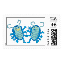 Bug's Life Tuck and Roll rollie pollies beetles Stamps