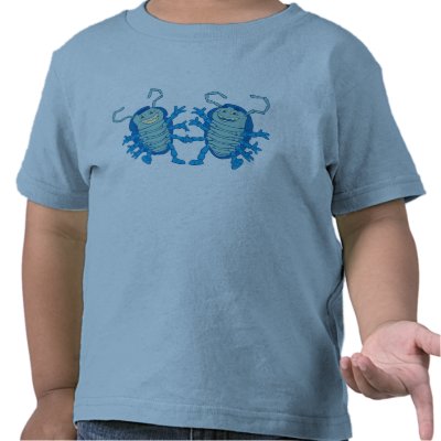 Bug's Life Tuck and Roll rollie pollies beetles t-shirts