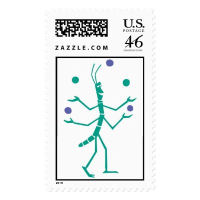 Bug's Life's Slim Juggling Disney stamps