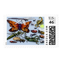 Bugs Postage Stamps