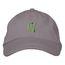Bugs W Embroidered Baseball Caps
