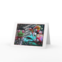 Bugsy Christmas card
