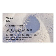Bugtracks Sand Business Card