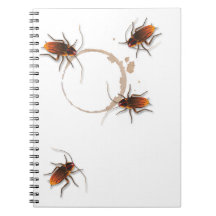 Bugzeez_Icky Sticky Roaches custom Notebook