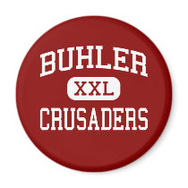 Buhler - Crusaders - High School - Buhler Kansas magnets by customteamsportswear Buhler - Crusaders - High School - Buhler Kansas magnets
