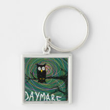 Búho fantasmagórico de Daymare Llaveros