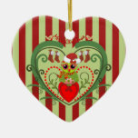 Búho lindo del dibujo animado en el ornamento del  ornamentos de reyes