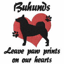Buhunds Leave Paw Prints